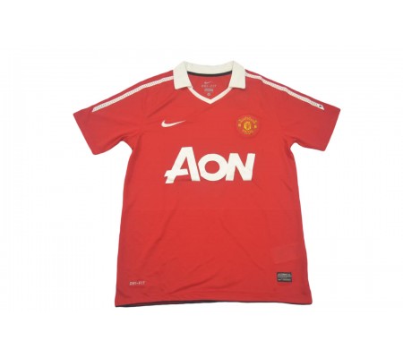 Manchester United 10/11 Home Red Soccer Jersey